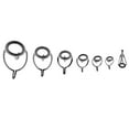 thumbnail image 4 of 7pcs Fishing Rod Guide Tip Tops r #-25# Boat Guides, 4 of 8