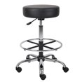 thumbnail image 1 of Nicer Furniture Backless Caressoft Medical Drafting Stool - Black, 1 of 1