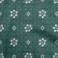 thumbnail image 1 of oneOone Georgette Viscose Teal Green Fabric Floral Sewing Craft Projects Fabric Prints By Yard 42 Inch Wide, 1 of 4