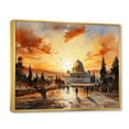 thumbnail image 2 of Designart "Dome Of Islam Art wall art II" Islamic Floater Framed Wall Decor, 2 of 7