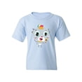 thumbnail image 1 of Buffalo Eating Ice Cream T-Shirt Juniors -Image by Shutterstock,  Large, 1 of 4