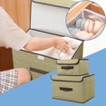 thumbnail image 1 of Boîte de Rangement Pliable Vêtements Divers Boîte de Rangement Portable avec Couvercle Boîte de Rangement Pliable, 1 of 6