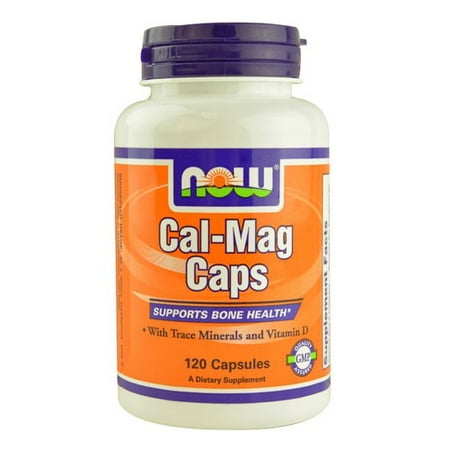 NOW Foods Cal-Mag Bone Health Support, 120 Ct (Best Foods For Bone Health)