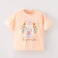 thumbnail image 4 of KYAIGUO T-Shirts d'Été pour Filles, Manches Courtes, Col Rond, Coton, 1-8 Ans, 4 of 9