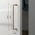 thumbnail image 6 of Goo-Ki 6 Pack 7.6''Hole Center Warm Champagne Bronze Cabinet Handles Closet Classic Ancient Cabinet Pull Hardware for Bedroom, Kitchen, 6 of 6