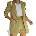 thumbnail image 2 of Chaqueta de manga larga con cuello vuelto para mujer para mujer Wmkox8yi  bvn305, 2 of 8
