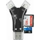 thumbnail image 1 of Lector de tarjetas SD/micro SD USB 3.0 4 en 1 para iPhone, iPad, Android, 1 of 9