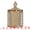 Gold, variant on Unique Bargains Embossed Glass Vintage Decorative Jar with Lid Gold 4.1" x 4.1" x 7.1"