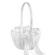 Ivy Lane Design A01115FB/WHT Simplicité Panier de Fille de Fleur - Blanc – image 2 sur 3