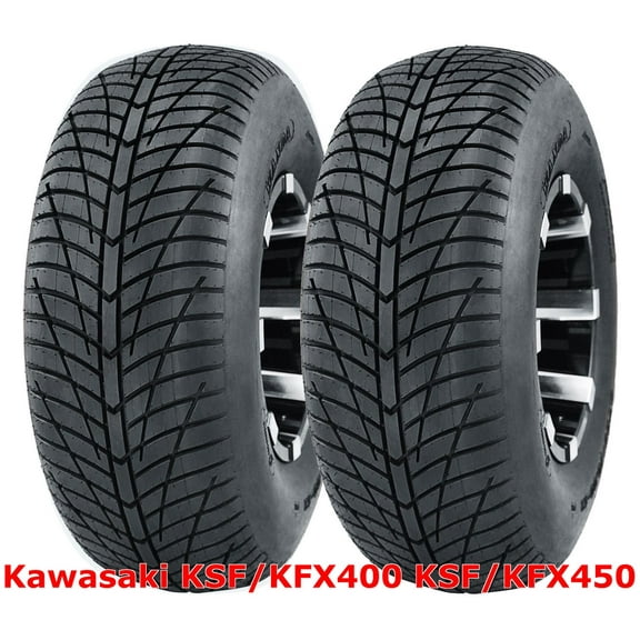 (2) Kawasaki KSF/KFX400 KSF/KFX450 Rear 20x10-9 20x10x9 Hi-Speed ATV Tires