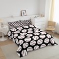 thumbnail image 3 of Erosebridal Ball Sports Bedding Twin Comforter Set for Kids, Baseball Down Comforter, Sports Theme Decor, Reversible, 3 of 7