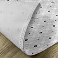 thumbnail image 5 of Ambesonne Black and White Place Mats Set of 4, Modern Squares, Standard Size, White Black, 5 of 6