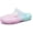 Pink Blue, variant on Women's Jelly Mesh Mule Sandals, Breathable Hollow Out Flat Shoes, Mary Jane Style Closed Toe Slides, Waterproof Summer Beach Shoes for Women