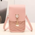 thumbnail image 2 of CAIXIA Crossbody Bags With Adjustable Straps Womens Solid Hasp Artificial Leather Phone Messenger Crossbody Bag, Soft Casual Daily Shoulder Purse, 2 of 8