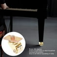 thumbnail image 3 of Rueda Vertical Para Piano, Rueda Giratoria Para Muebles, Resistente Al Desgaste, Hierro Inoxidable, Sin Caída, Giratoria De 360 ​​​​grados, Pequeña Para Sofá, 3 of 7