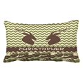 thumbnail image 1 of RYLABLUE Fahion Vintage Simple Chevron Deer Camouflage Personalize Decorative Polyester 20 x 30 Inch Rectangle Throw Pillow Covers With Hidden Zipper Home Sofa Cushion Decorative Pillowcases, 1 of 1