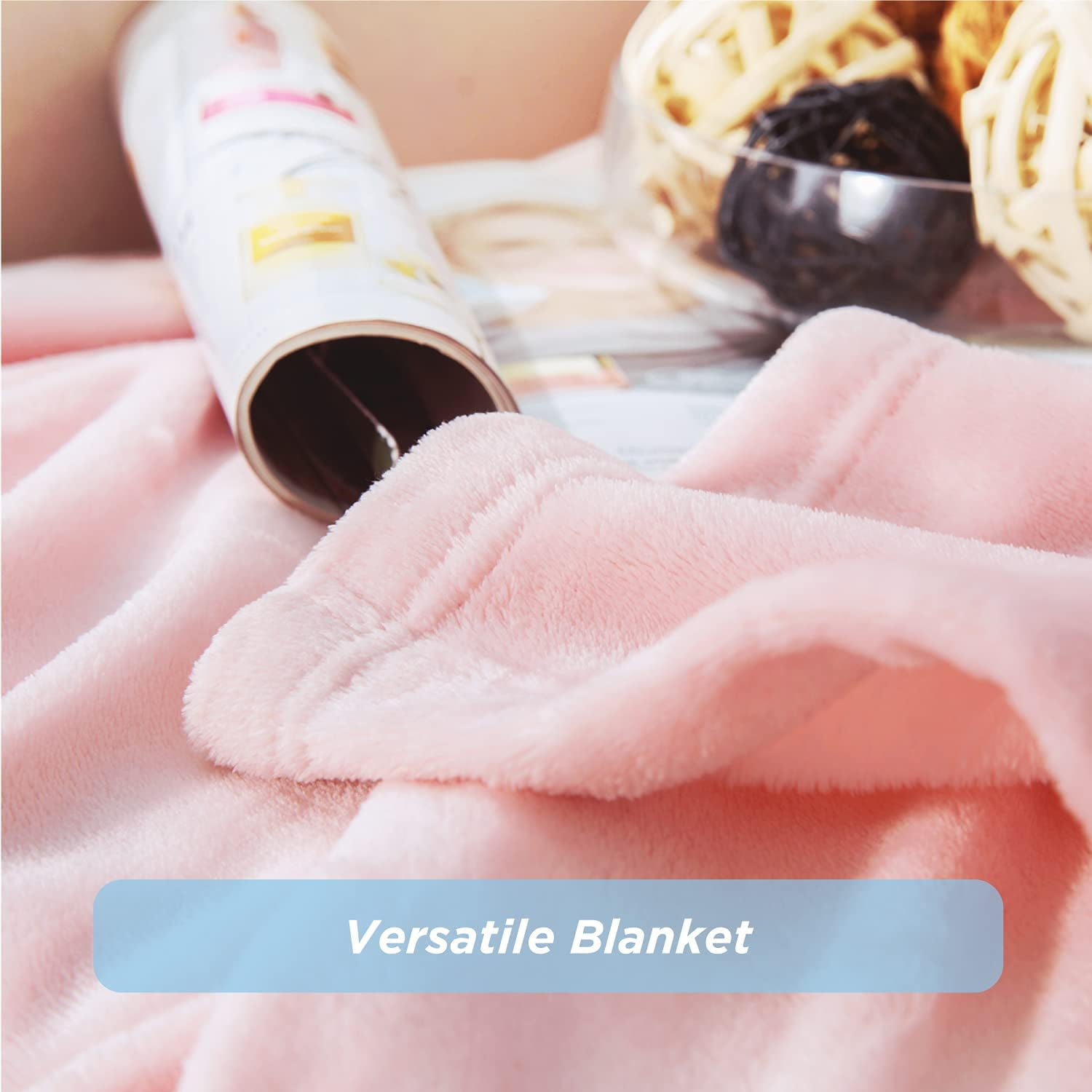 Pink blankets at walmart sale