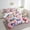 Pink, variant on YST 3D Dragon Moon Comforter Set Queen Size Magical Animal Bed In A Bag Fantasy Starry Sky Bedding Set with Fitted Sheet and Flat Sheet Mysterious Outer Space Bedding Comforter Sets,7 Piece