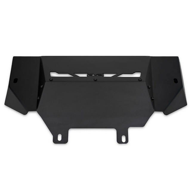 DV8 Offroad Skid Plate SPBR-07 Front Bumper; Powder Coated; Black; Steel