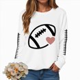 thumbnail image 5 of Godom Sweatshirts for Women Crewneck Casual Graphic Long Sleeve Shirts Tunic Tops oversized sweatshirt for womens, 5 of 6