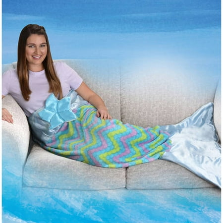 Snuggie Tails Adult Mermaid, Soft Mermaid Tail Blanket