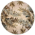 thumbnail image 2 of 7' Round Wool Ivory  Area Rug, 2 of 2