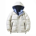 thumbnail image 4 of Chaqueta de plumón con capucha gruesa de invierno para niños y niñas Wancir, chaqueta de nieve cálida, abrigo de invierno para exteriores, de 5 a 16 años, 4 of 4