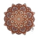 thumbnail image 1 of Lámpara LED de noche con diseño de mandala para sala de yoga, con ambiente de luz, tallada en varias capas. Acrílico, 1 of 9
