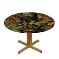thumbnail image 3 of JEUXUS  Hunting Camo Round Tablecloth Washable Table Cloth Cover Indoor Outdoor for Dining, 3 of 7