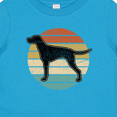 thumbnail image 4 of Inktastic Vizsla Dog Retro Sunset Boys or Girls Baby T-Shirt, 4 of 5