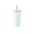 thumbnail image 1 of Cateissary Frasco de vacío de acero inoxidable, paja desmontable aislante, Color sólido, 500ml, botella de agua de café reutilizable, suministros para Cocina y Comedor Verde Cateissary HA073675-05B, 1 of 6