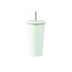 thumbnail image 1 of Toystoory Frasco de vacío de acero inoxidable, paja desmontable aislante, Color sólido, 500ml, botella de agua de café reutilizable, suministros para Cocina y Comedor Verde Toystoory HA073675-05B, 1 of 6