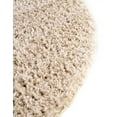 thumbnail image 4 of Unique Loom Davos Shag Collection Area Rug - Solid (10' Round Linen), 4 of 7