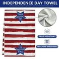 thumbnail image 6 of Moocorvic 4th of July Decorations Flag Gnomes Kitchen Towels Patriotic Decorations Memorial Day Independence Day Dish Towels, 6 of 7