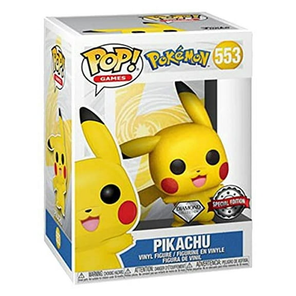 Funko Pop! Pokemon Diamond Waving Pikachu Exclusive Figure
