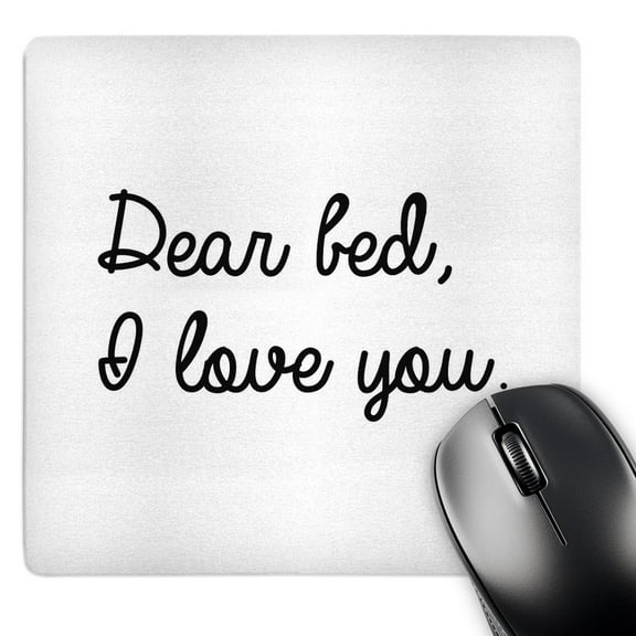 3dRose, Dear Bed I Love You, MousePad