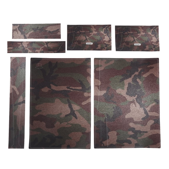 Controller Protective Sticker Game Console Skin Decoration Cover for PS5 Camouflage Green