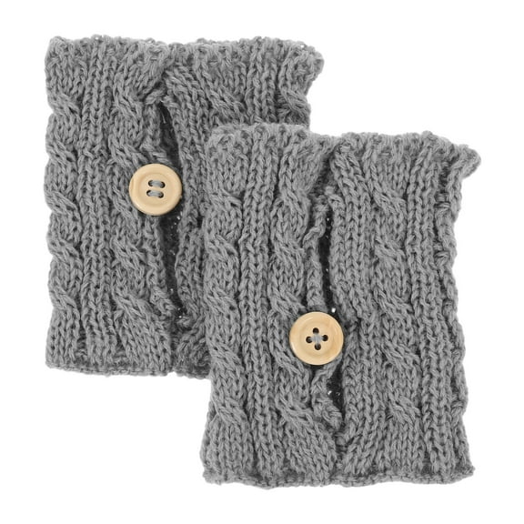 VORCOOL Versatile Grey Knitted Cup Sleeve for Coffee Mug with Elegant Design