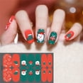 thumbnail image 2 of Fridja Christmas Nail Stickers Snowflake Self-Adhesive Nail Decals Gifts For Women DIY Decoration, 2 of 2