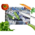 thumbnail image 2 of Caroline's Treasures Sunshine Sailboat Glass Cutting Board Large, 2 of 2