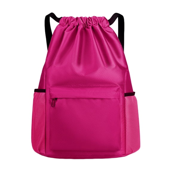 Large Capacity Backpack with Strap Pocket for Travel Training Sports Bag