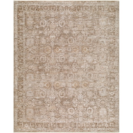 BoutiqueRugs Genero Traditional Area Rug - Beige, Taupe, Cream - 6'7" x 9'4"