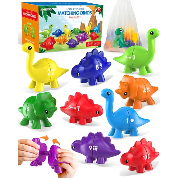 Juguetes Gagule para aprender números de dinosaurios para niños de 3 a 5 años