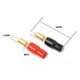 thumbnail image 5 of 20X Terminal de Horquilla de Horquilla Conector Adaptador Enchufe Crimpado Barrera Espadas Cable 4GA, 5 of 5