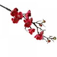thumbnail image 2 of Artificial Flower 1pc Stem Silk Plum Blossom Faux Japanese Apricot Fake Chinese Plum Flower for Home Décor Housewarming Centerpiece Reception Hotel Restaurant, 2 of 4