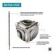 thumbnail image 5 of Broca Sds-plus 3 Filos De 1/4 X 6 Para Concreto Makita B61020 Makita B61020, 5 of 7