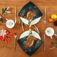 thumbnail image 4 of Qxltty Cartoon Halloween Pumpkins Napkins 20×20in Perfect for Parties Dinners Weddings Cocktail Housewarming Cloth Napkins Set of 1, 4 of 8