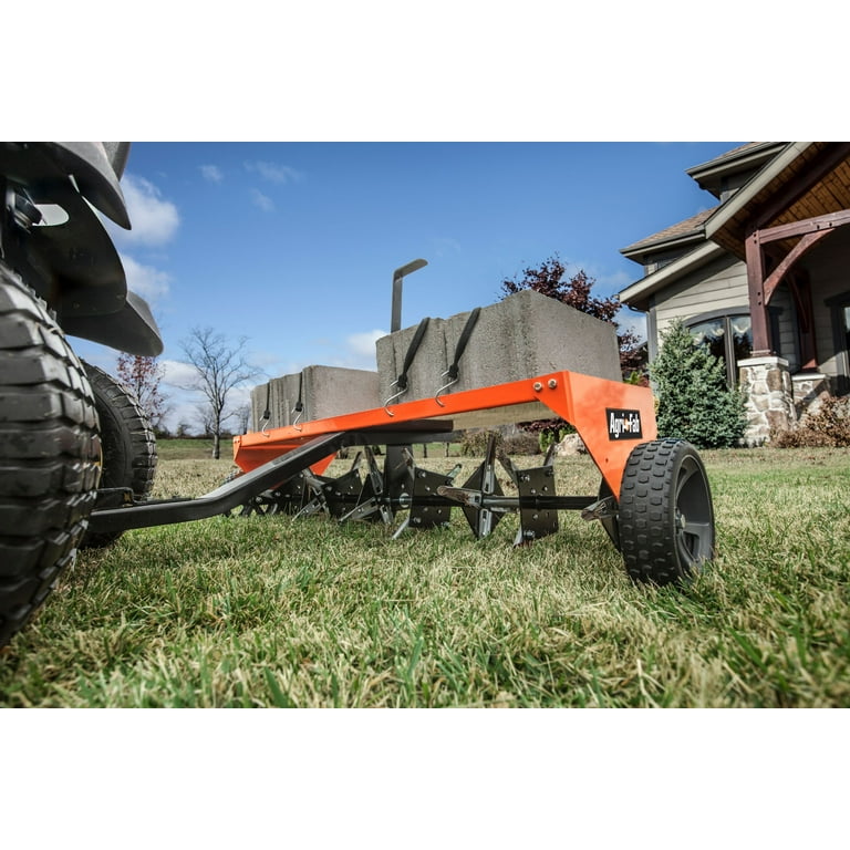 Agri Fab Inc. 48 Plug Aerator Tow Behind Lawn Groomer Model 45 0299