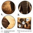 thumbnail image 3 of Designart "Elephant Forms Of Serenity I" Animals Floater Framed Wall Decor, 3 of 7