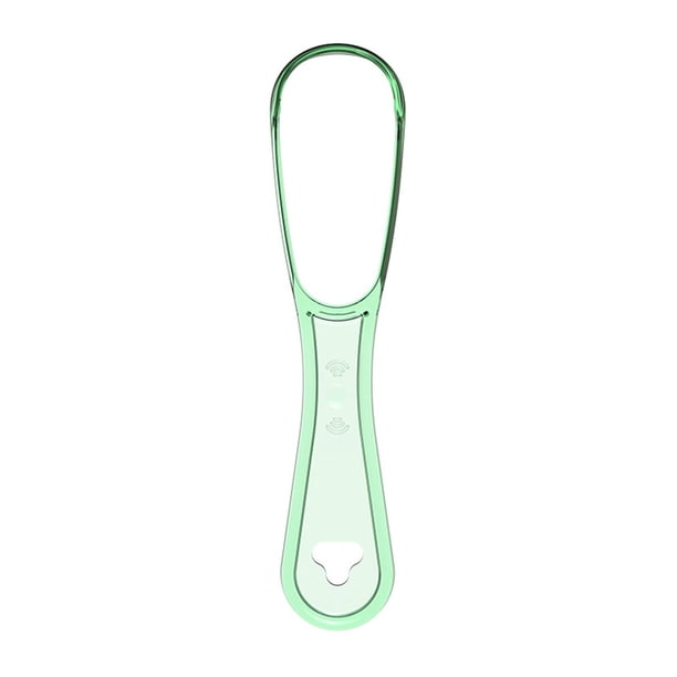 Raspador de lengua para eliminar el mal aliento, limpieza lingual para adultos y niños.